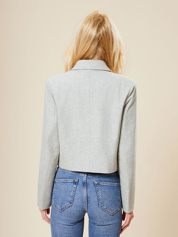 Vintage Flap Pocker Solid Jacket