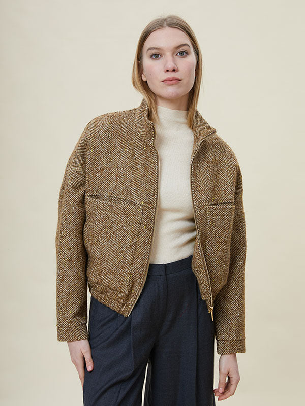 Patch Pocket Zipper Assorted Colors Jacket