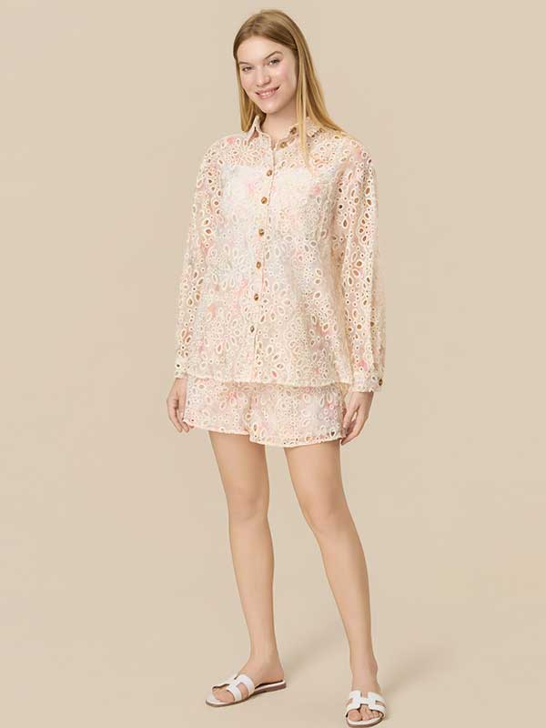 Hollow Out Assorted Colors Outfit Sets