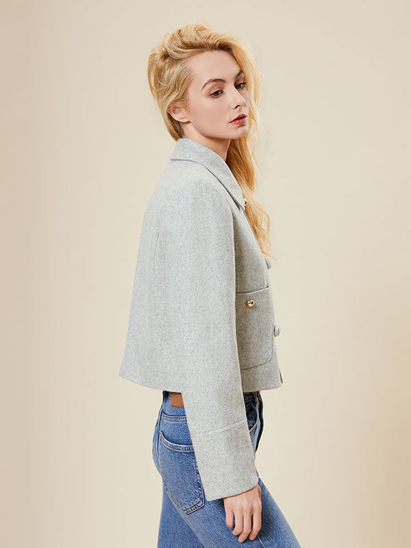 Vintage Flap Pocker Solid Jacket