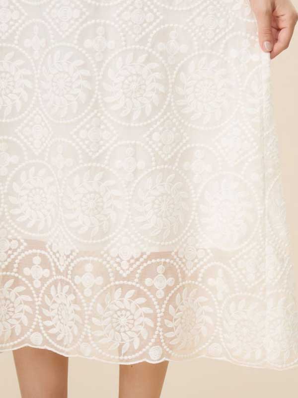 Tribal Printed V Neck Maxi Dress